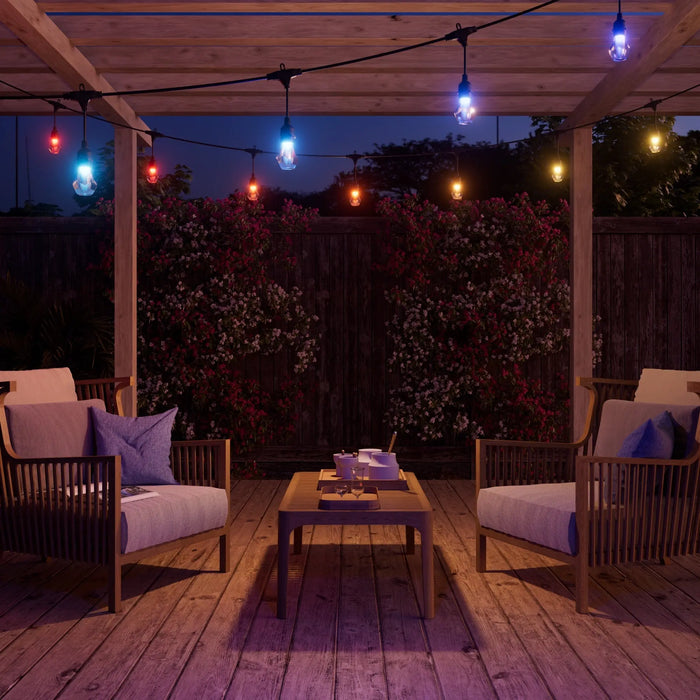 Nanoleaf Smart Multicolour Outdoor String Lights Smarter Kit (Matter Compatible) - 30 M - Macfixit Australia