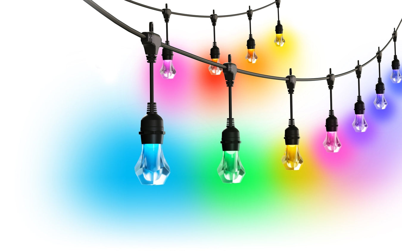 Nanoleaf Smart Multicolour Outdoor String Lights Smarter Kit (Matter Compatible) - 30 M - Macfixit Australia