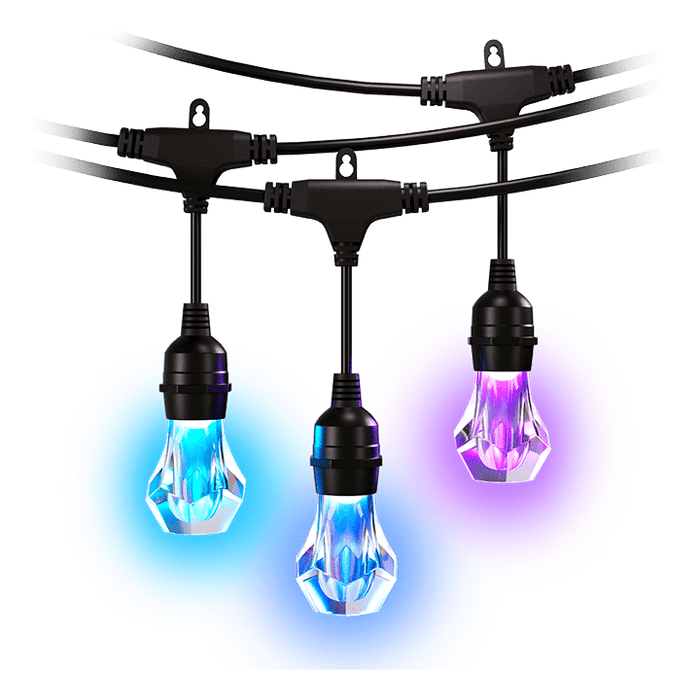 Nanoleaf Smart Multicolour Outdoor String Lights Smarter Kit (Matter Compatible) - 30 M - Macfixit Australia