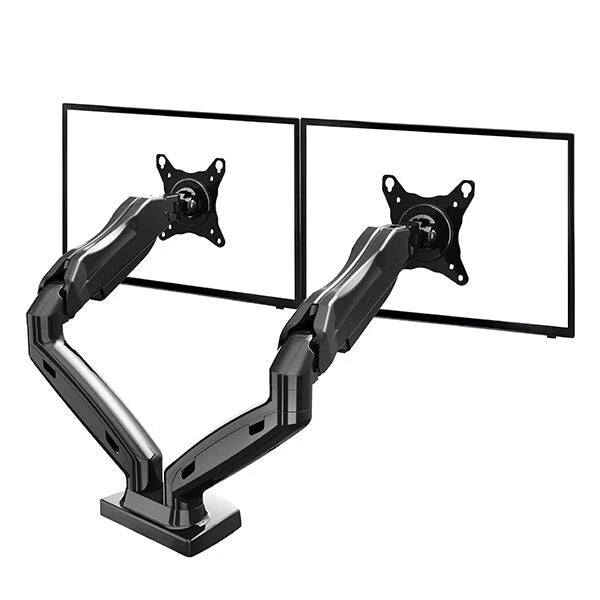 NB North Bayou - Dual Monitor Arm for 17-27" Screens Gas Spring Adjustment - Macfixit Australia