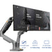 NB North Bayou - Dual Monitor Arm for 17-27" Screens Gas Spring Adjustment - Macfixit Australia