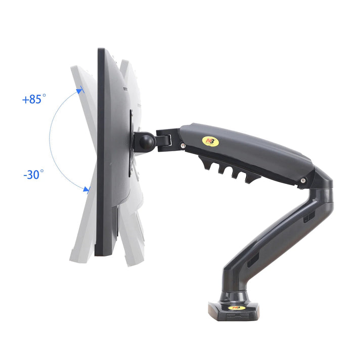 NB North Bayou - Dual Monitor Arm for 17-27" Screens Gas Spring Adjustment - Macfixit Australia