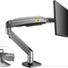 NB North Bayou G70 Gas Strut Monitor Desk Mount – For 22" to 35" Monitors (2–12kg) – Gunmetal Grey - Macfixit Australia