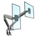 NB North Bayou - G75 Dual Screen Desktop Monitor Stand Mount, 3-12kg per arm, 22"-32" Double Monitor Arms - Macfixit Australia
