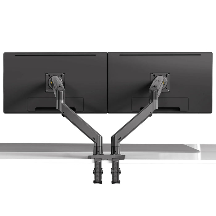 NB North Bayou - G75 Dual Screen Desktop Monitor Stand Mount, 3-12kg per arm, 22"-32" Double Monitor Arms - Macfixit Australia