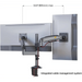 NB North Bayou H180 Dual Monitor Gas Spring Desk Mount – For 17" to 27" Monitors (2kg–9kg per Arm) - Macfixit Australia