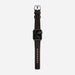 NOMAD Active Band Pro – Brown (Silver Hardware) | Apple Watch (38–41mm) - Macfixit Australia