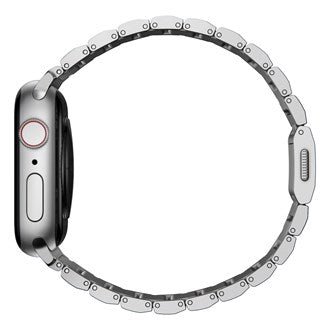 Nomad - Aluminium Band for Apple Watch 45/49 mm - Silver - Macfixit Australia