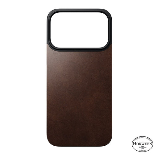 Nomad - Magnetic Leather Back - iPhone 17 Pro - Brown - Macfixit Australia