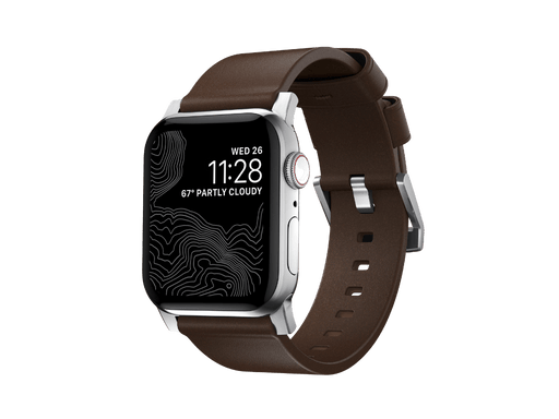 NOMAD Modern Band - Apple Watch(40 - 42mm) Brown Horween leather - Macfixit Australia