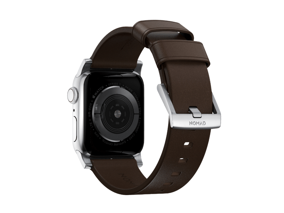 NOMAD Modern Band - Apple Watch(40 - 42mm) Brown Horween leather - Macfixit Australia