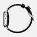 NOMAD Modern Band – Black Horween Leather (Silver Hardware) | Apple Watch (38/40/41mm) - Macfixit Australia