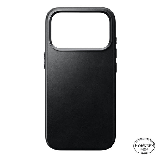 Nomad - Modern Horween Leather Case - iPhone 17 Pro Max - Black - Macfixit Australia