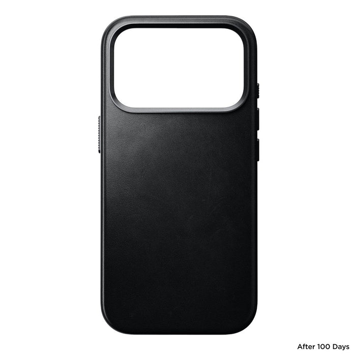 Nomad - Modern Horween Leather Case - iPhone 17 Pro Max - Black - Macfixit Australia
