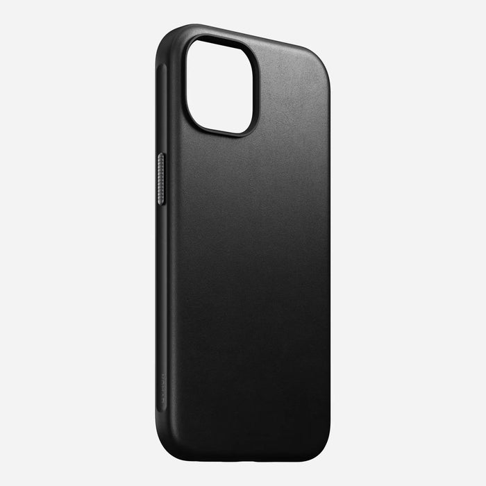 Nomad - Modern Leather Case - iPhone 15 - Black - Macfixit Australia