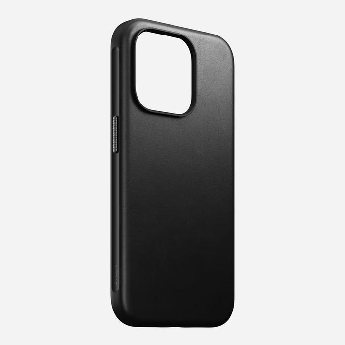Nomad - Modern Leather Case - iPhone 15 Pro - Black - Macfixit Australia