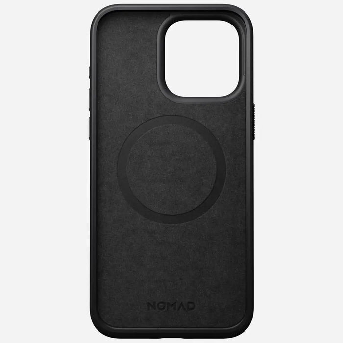 Nomad - Modern Leather Case - iPhone 15 Pro Max - Black - Macfixit Australia