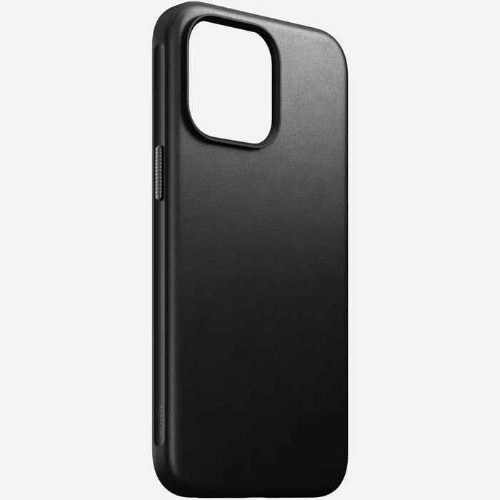 Nomad - Modern Leather Case - iPhone 15 Pro Max - Black - Macfixit Australia