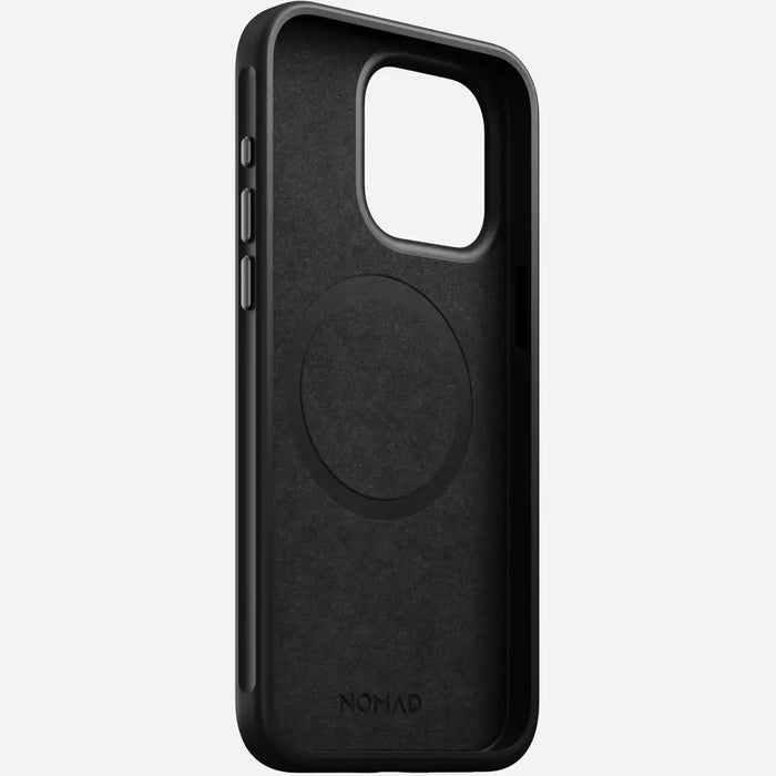 Nomad - Modern Leather Case - iPhone 15 Pro Max - Black - Macfixit Australia