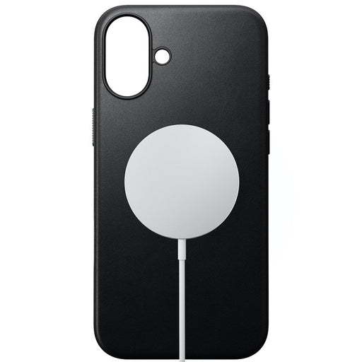 Nomad - Modern Leather Case - iPhone 16 Plus - Black - Macfixit Australia