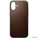 Nomad - Modern Leather Case - iPhone 16 Plus - Brown - Macfixit Australia