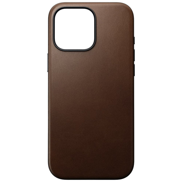 Nomad - Modern Leather Case - iPhone 16 Pro - Brown - Macfixit Australia