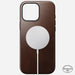 NOMAD Modern Leather Case – iPhone 16 Pro – Brown (Horween Leather) - Macfixit Australia