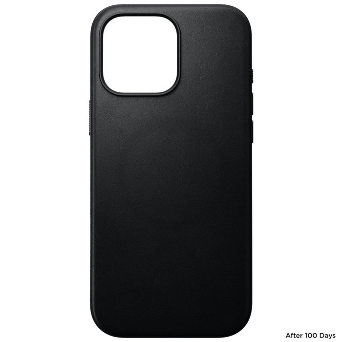 Nomad - Modern Leather Case - iPhone 16 Pro Max - Black - Macfixit Australia