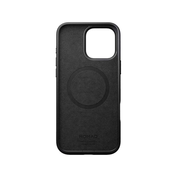 NOMAD Modern Leather Case – iPhone 16 Pro Max – Rustic Brown (Horween Leather) - Macfixit Australia