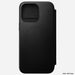 Nomad - Modern Leather Folio Case - iPhone 15 Pro Max - Black - Macfixit Australia