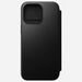 Nomad - Modern Leather Folio Case - iPhone 15 Pro Max - Black - Macfixit Australia