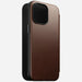 Nomad - Modern Leather Folio Case - iPhone 15 Pro Max - Brown - Macfixit Australia