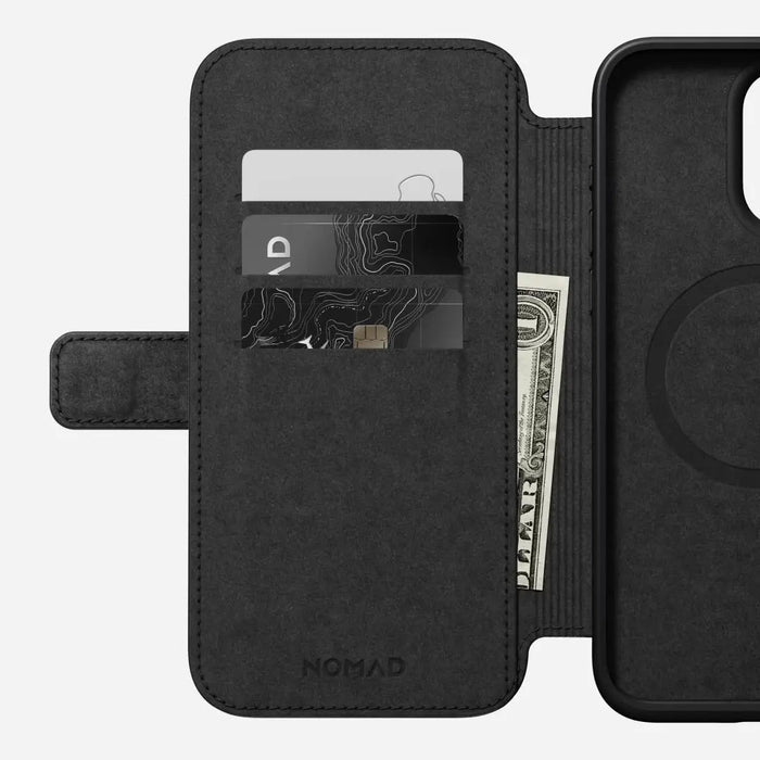 Nomad - Modern Leather Folio Case - iPhone 15 Pro Max - English Tan - Macfixit Australia
