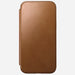 Nomad - Modern Leather Folio Case - iPhone 15 Pro Max - English Tan - Macfixit Australia