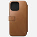 Nomad - Modern Leather Folio Case - iPhone 15 Pro Max - English Tan - Macfixit Australia