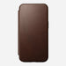 Nomad - Modern Leather Folio - iPhone 15 - Brown - Macfixit Australia