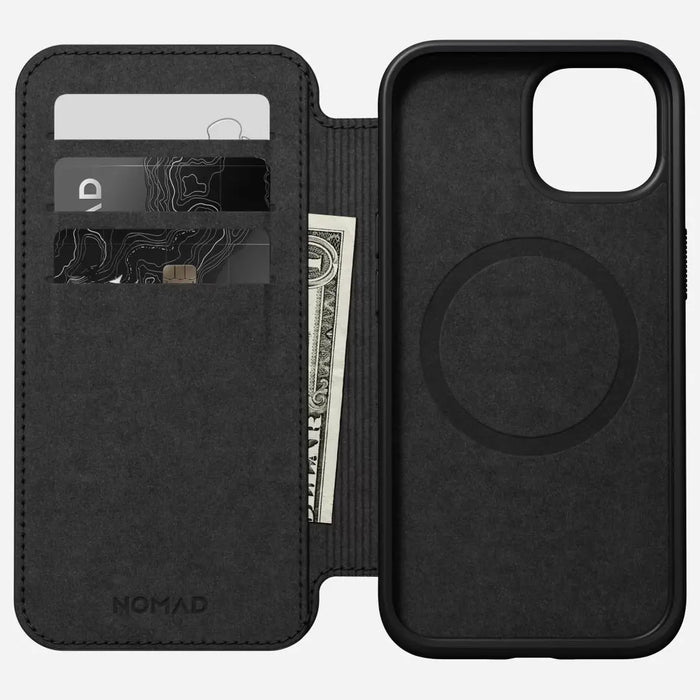 Nomad - Modern Leather Folio - iPhone 15 - Brown - Macfixit Australia