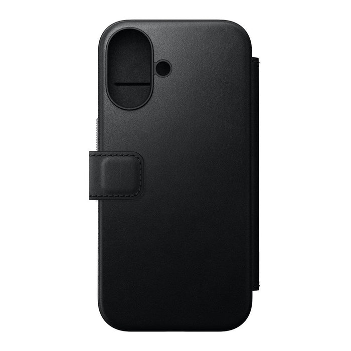 Nomad - Modern Leather Folio - iPhone 16 Plus - Black - Macfixit Australia