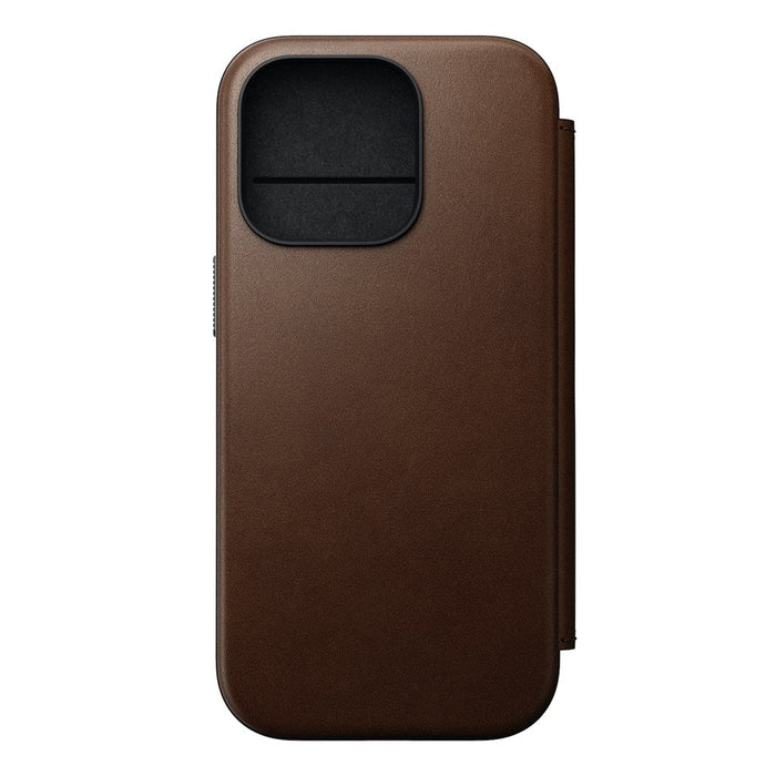 Nomad - Modern Leather Folio - iPhone 16 Pro Max - Brown - Macfixit Australia