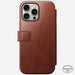 NOMAD Modern Leather Folio – iPhone 16 Pro – Olde Dublin (Horween Leather) - Macfixit Australia