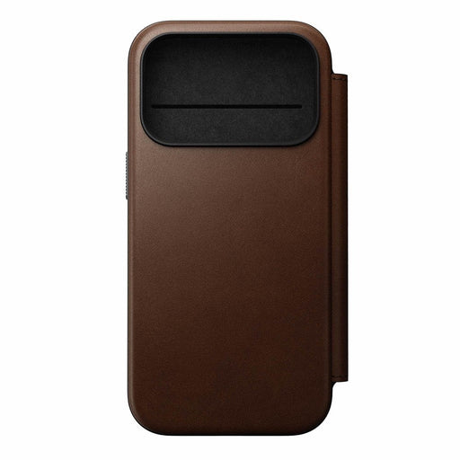 Nomad - Modern Leather Folio - iPhone 17 Pro - Brown - Macfixit Australia