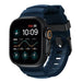 Nomad - Rocky Point Band for Apple Watch 46/49mm - Atlantic Blue - Black Titanium Hardware - Macfixit Australia