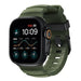 Nomad - Rocky Point Band for Apple Watch 46/49mm - Forest Green - Black Titanium Hardwar - Macfixit Australia