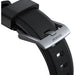NOMAD Rugged Band – Black (Silver Hardware) | Apple Watch (42/44/45/49 mm) - Macfixit Australia