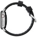 NOMAD Rugged Band – Black (Silver Hardware) | Apple Watch (42/44/45/49 mm) - Macfixit Australia