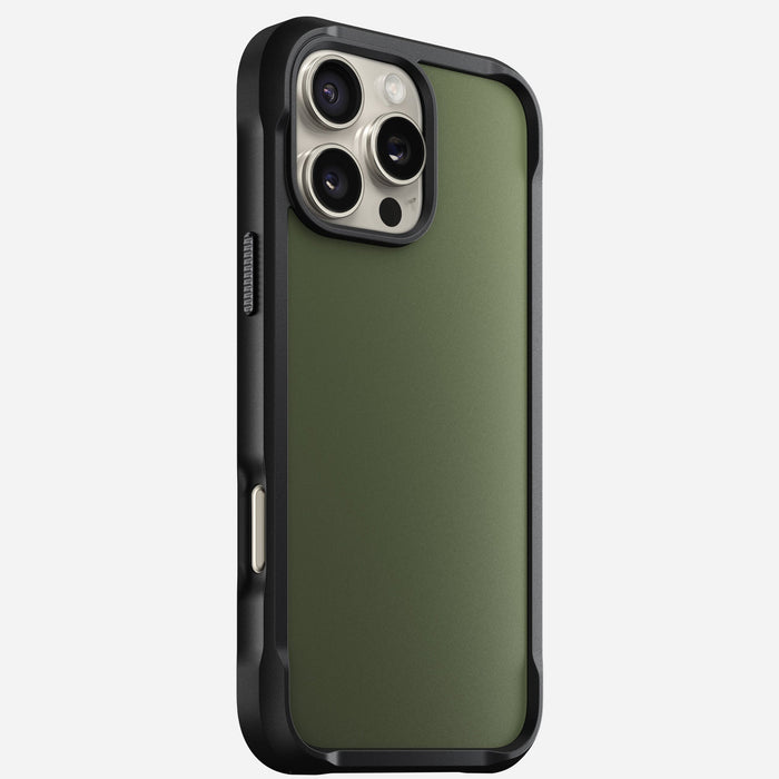 NOMAD Rugged Case – iPhone 16 Pro – Forest