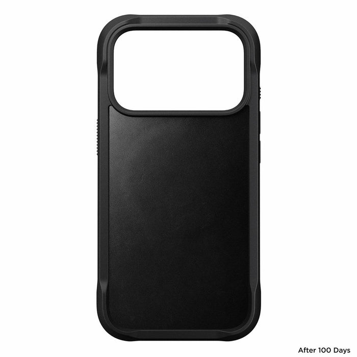 Nomad - Rugged Horween Leather Case - iPhone 17 Pro Max Max - Black - Macfixit Australia