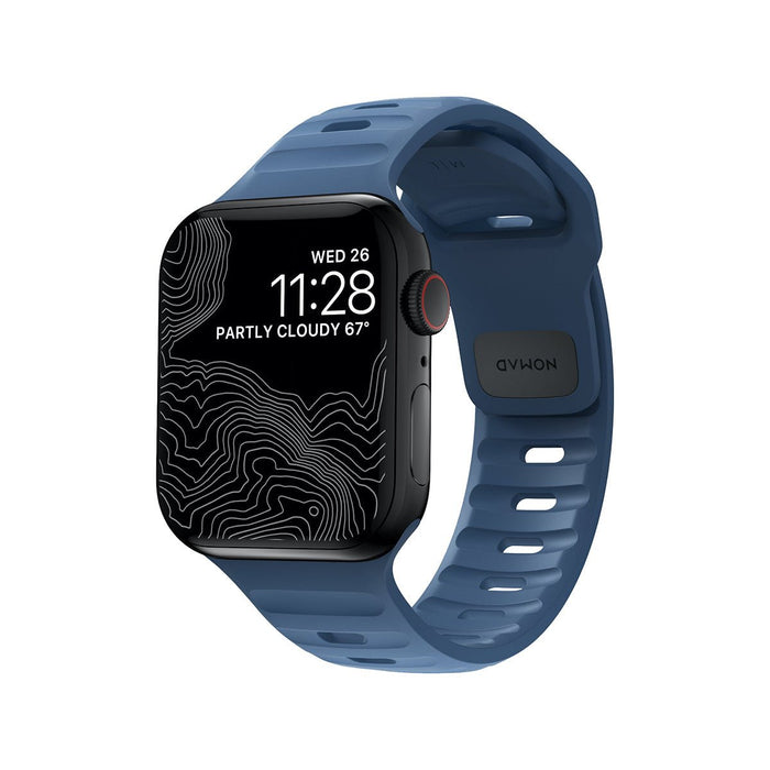 NOMAD Sport Band – Naval Blue | Apple Watch (42–46mm / Ultra) - Macfixit Australia
