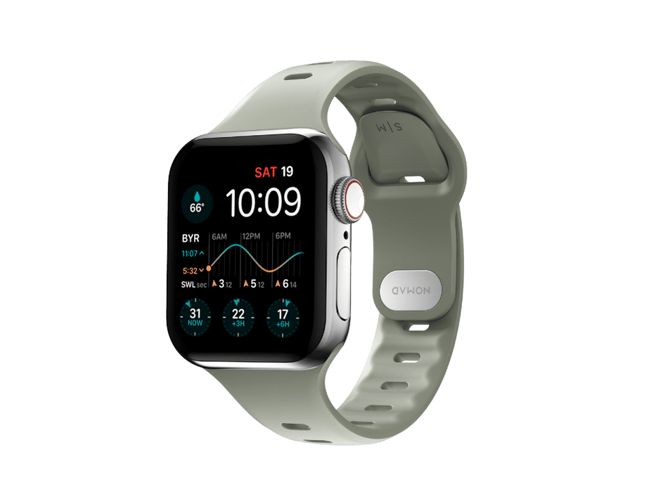 NOMAD Sport Slim Band - Apple Watch (40 - 42mm) - Sage - Macfixit Australia