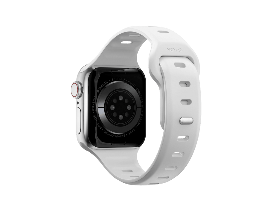 NOMAD Sport Slim Band - Apple Watch (40 - 42mm) - White - Macfixit Australia